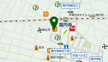 ABC-MART 高円寺店の地図画像