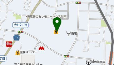 ABC-MART オアシスタウンキセラ川西店の地図画像