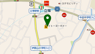 ABC-MART イトーヨーカドー立場店の地図画像