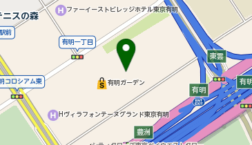 ABC-MART 有明ガーデン店の地図画像