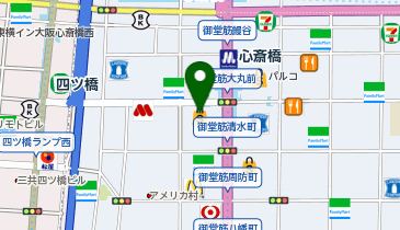 ABC-MART 心斎橋オーパ店の地図画像