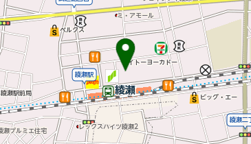 ABC-MART イトーヨーカドー綾瀬店の地図画像