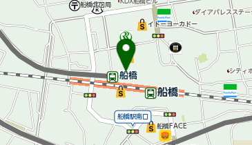 ABC-MART 東武百貨店船橋店の地図画像