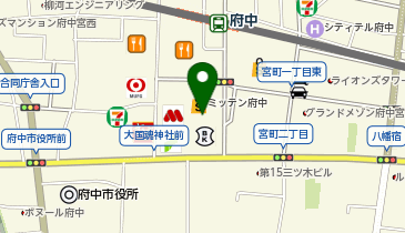 ABC-MART ミッテン府中店の地図画像