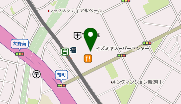 ABC-MART イズミヤ福町店の地図画像