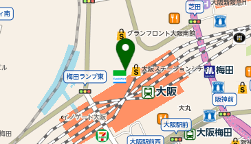 ABC-MART GRAND STAGE GRAND STAGEルクア イーレ店の地図画像