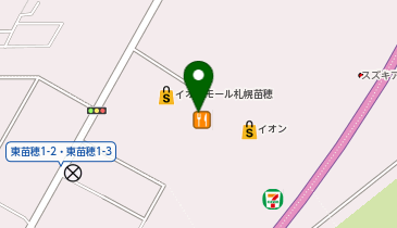 ABC-MART イオンモール札幌苗穂店の地図画像