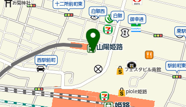 ABC-MART GRAND STAGE GRAND STAGE姫路山陽百貨店の地図画像