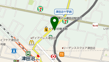 ABC-MART 津田沼ビート店の地図画像