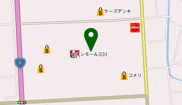 ABC-MART イオンモール三川店の地図画像