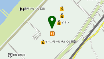 ABC-MART GRAND STAGE GRAND STAGEイオンモールりんくう泉南店の地図画像