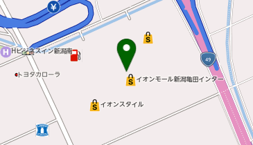 ABC-MART GRAND STAGE GRAND STAGEイオンモール新潟亀田インター店の地図画像