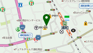 ABC-MART 浦和コルソ店の地図画像