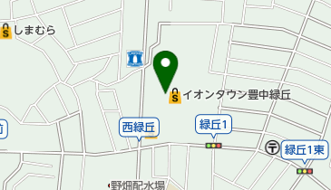 ABC-MART イオンタウン豊中緑丘店の地図画像