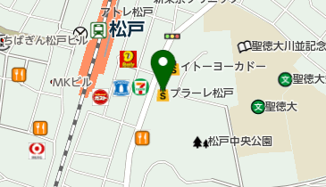 ABC-MART プラーレ松戸店の地図画像