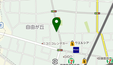 ABC-MART ABC-MART ATHLETE自由が丘店の地図画像