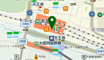 ABC-MART SPORTS ABC-MART SPORTS天王寺ミオ店の地図画像