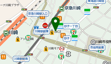 ABC-MART ABC-MART ATHLETE川崎DICE店の地図画像