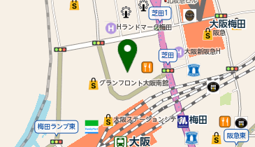 ABC-MART LINKS UMEDA店の地図画像