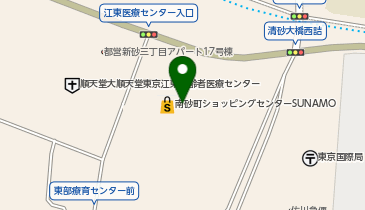 ABC-MART SPORTS ABC-MART SPORTS南砂町ショッピングセンターSUNAMO店の地図画像