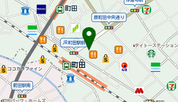 Charlotte Charlotte町田東急ツインズ店の地図画像