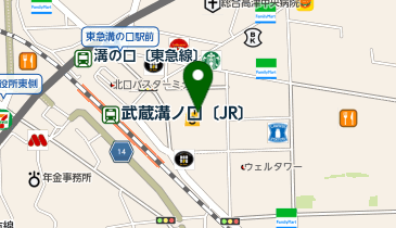 ABC-MART マルイファミリー溝口店の地図画像