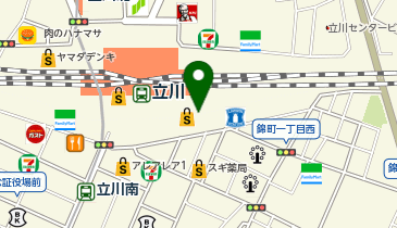 ABC-MART ABC-MART ATHLETEグランデュオ立川店の地図画像