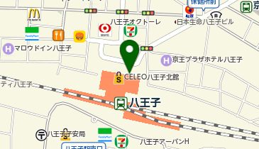 ABC-MART セレオ八王子店の地図画像