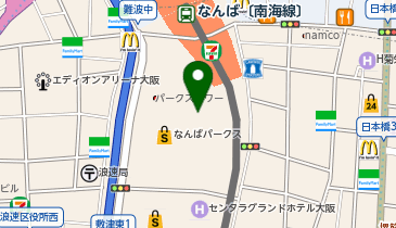 ABC-MART なんばパークス店の地図画像