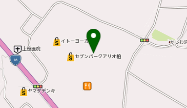 Charlotte Charlotteセブンパークアリオ柏店の地図画像