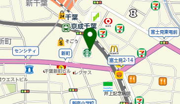 ABC-MART ヨドバシ千葉店の地図画像