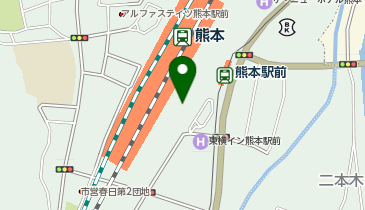 Charlotte Charlotteアミュプラザくまもと店の地図画像