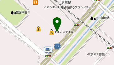 Charlotte Charlotteイオンモール幕張新都心店の地図画像