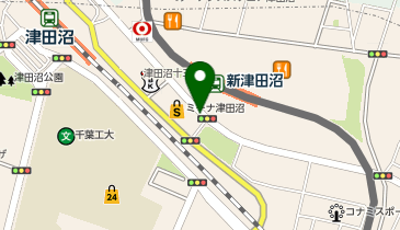 ABC-MART イオンモール津田沼South店の地図画像
