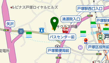 ABC-MART サクラス戸塚店の地図画像
