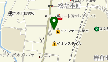ABC-MART イオンモール茨木店の地図画像