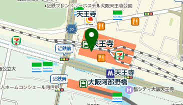 Charlotte Charlotte天王寺ミオ店の地図画像