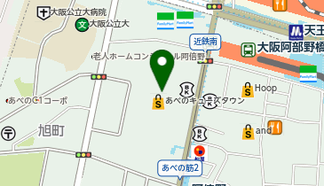 ABC-MART あべのキューズモール店の地図画像