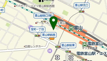 Charlotte Charlotte富山マルート店の地図画像