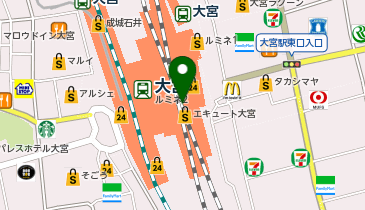 Charlotte Charlotteルミネ大宮ルミネ2店の地図画像