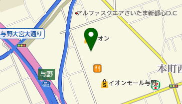 ABC-MART イオンモール与野店の地図画像