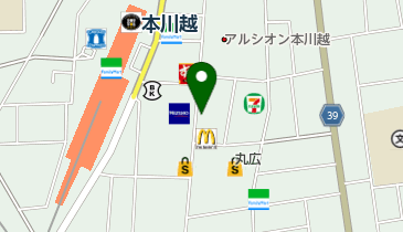 ABC-MART 川越店の地図画像