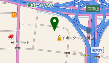 ABC-MART イオンタウン久御山店の地図画像