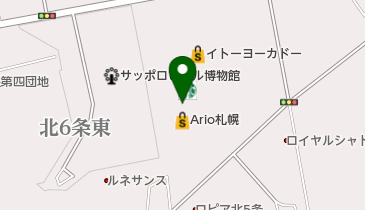 ABC-MART アリオ札幌店の地図画像
