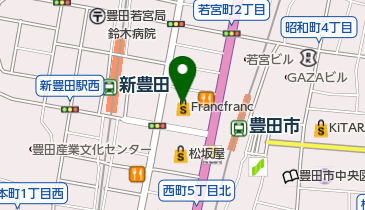 ABC-MART 豊田T-FACE店の地図画像