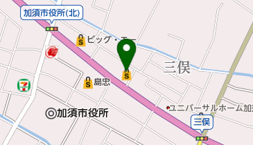 しまむら 加須店の地図画像