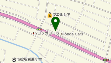 しまむら 岩瀬店の地図画像