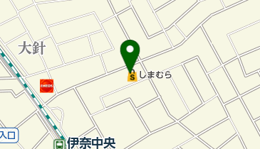 しまむら 伊奈店の地図画像