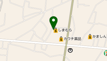 しまむら 石橋店の地図画像