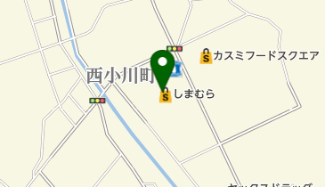 しまむら 南小川町店の地図画像